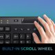 Adesso AKB-445UB Multi-OS Full-sized Touchpad Keyboard - Wired