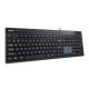 Adesso AKB-445UB Multi-OS Full-sized Touchpad Keyboard - Wired
