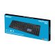 Adesso AKB-445UB Multi-OS Full-sized Touchpad Keyboard - Wired