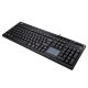 Adesso AKB-445UB Multi-OS Full-sized Touchpad Keyboard - Wired