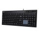 Adesso AKB-445UB Multi-OS Full-sized Touchpad Keyboard - Wired