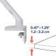 Open box: Ergotron 45-486-216 MXV Desk Mount LCD Monitor Arm (white)
