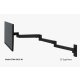 ErgoDirect EDM-3413-W Extra Long Wall Mount Monitor Arm