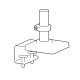 Ergotron 98-819-292 LX Pro Standard Base with Low-Profile C-Clamp (black)