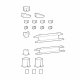 Ergotron 98-743-632 LX Pro Spare Parts Kit for Desk Arms (black)