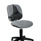 Fellowes 8037601 Back Support with Microban Antimicrobial Protection