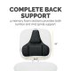 Fellowes 8037601 Back Support with Microban Antimicrobial Protection