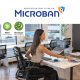 Fellowes 8037601 Back Support with Microban Antimicrobial Protection