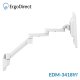 ErgoDirect EDM-3418W Long Reach Wall Mount Monitor Arm