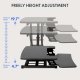 Flexispot 28" AlcoveRiser Standing Desk Converter M7