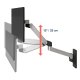 Ergotron 45-683-026 LX Pro Wall Monitor Arm (aluminum)