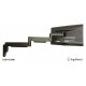Extra long articulated wall mount monitor arm