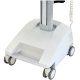 Base of Ergotron SV32-6321-1 StyleView PHD Healthcare LCD Cart with 2 Drawers and Powered (white/grey)