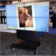 Premier MVWC-2X2 Universal Mobile 2x2 Video Wall Cart for 45"-60" Displays Black