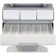 Open Drawer of Ergotron SV32-6342-1 StyleView PHD Healthcare LCD Cart with 4 Drawer and LiFe Powered (white/grey)