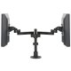 Innovative 9120-S-12 Dual Side By Side 12" Pole Mount Arm configures to serve multiple users