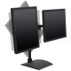 Monitor can pivot from landscape to portrait