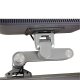 Top view of Innovative 9114-S-12 Euro Series Articulating LCD Pole Mount Arm with 12" Pole and 14" Extended Reach