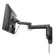 Innovative 9300-HD-1x2 Articulating LCD Wall Mount Arm with Spring Assist Tilter, 100x200mm VESA and Cable Management
