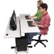 Balt 83681 Single Split Level Training Workstation (36" Wide)