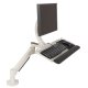 Innovative 7520-NM Sit Stand Data Entry LCD Arm with Keyboard Tray No Mount