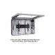 Peerless FPEWM Indoor/Outdoor Tilting Wall Mount for Protective Enclosures up to 400lbs