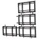 Peerless DS-VW765-LAND Full Service Video Wall Mount for 40 to 65 inch Displays up to 125 lbs