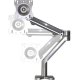 Motion range of Workrite WA1000-C-S or WA1000-G-S Willow LCD Monitor Arm for Lighter Monitors (1-14 lbs)