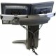 Rear view of Ergotron 33-299-195 LX Dual Display Lift Stand