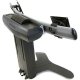 Back View of Ergotron LX Widescreen Dual Display Lift Stand 33-296-195