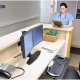 Inused Image of Ergotron 33-330-085 Neo-Flex Dual LED Monitor Lift Stand