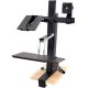 Ergotron 33-340-200 WorkFit-S LCD & Laptop Sit-Stand Workstation