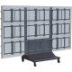 Premier MVWC-3X3 Mobile 3x3 Video Wall Cart