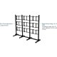 Premier MVWS-3x3-55 Modular 3x3 Video Wall Stand for 55" Diaplays