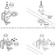 Desk Clamp Mount Converts to Grommet or Bolt Through