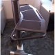 Side view of FCA610 Large Accessory Shelf with LPAU Cart (sold separately)