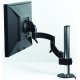 Chief K2C100 KONTOUR Column Desk Clamp Mount for Single Monitor
