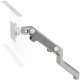 Humanscale M8 Monitor Arm with No Mount, Fixed Angled Link/Dynamic Link, Standard Ball Joint 