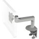 Humanscale M8 Monitor Arm with Two Piece Clamp Mount with Base, Straight Link only, Standard Ball Joint 