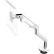 Humanscale M8 Monitor Arm with Bolt-Through Mount with Base, Fixed Angled Link/Dynamic Link, Standard Ball Joint 