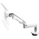 Humanscale M8 Monitor Arm with Bolt-Through Mount with Base, Fixed Straight Link/Dynamic Link, Standard Ball Joint 