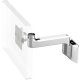 Humanscale M8 Monitor Arm with Universal Slatwall Mount, Straight Link, Standard Ball Joint 