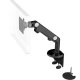 Humanscale M8 Monitor Arm with Dual Mount Clamp and Bolt-Through, Dynamic Link, Standard Ball Joint 