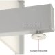 Adjustable leveling glides