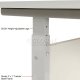 Sit-Stand Computer Workcenter 773169 - Height Adjustable
