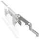 M8NS1C with No Mount, Silver, Fixed Angled Link/Dynamic Link