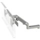 M8NS2C with No Mount, Silver, Fixed Straight Link/Dynamic Link