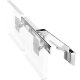 M8SW5C with Universal Slatwall Mount, White, Dynamic Link only