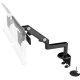 M8DB2C with Dual Mount Clamp and Bolt Through, Black, Fixed Straight Link/Dynamic Link