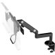 M8CB2H with Two Piece Clamp Mount with Base, Black, Fixed Straight Link/Dynamic Link